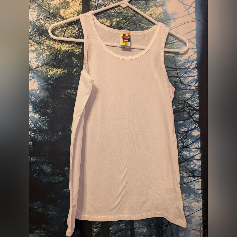 2 Pack-Roxy White Tank Tops